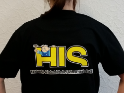 Handwerks- & Industriebedarf Schwarzheide GmbH-Rückendruck auf gelieferte T-Shirts